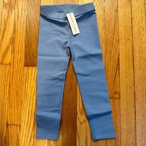 Janie and Jack Ponte Pant, Skyline Blue, size 4, never worn, still in bag.
